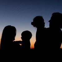Family At Sunset Unsplash